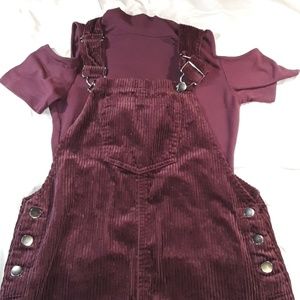 Forever 21 shurt and jumper set Sz. Med.